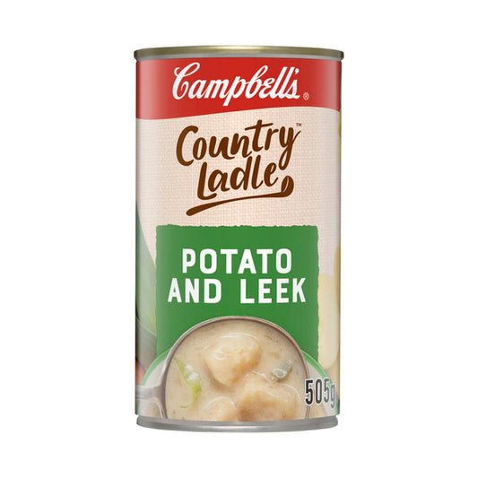 Campbell's Country Ladle Soup Can Potato & Leek | 505g