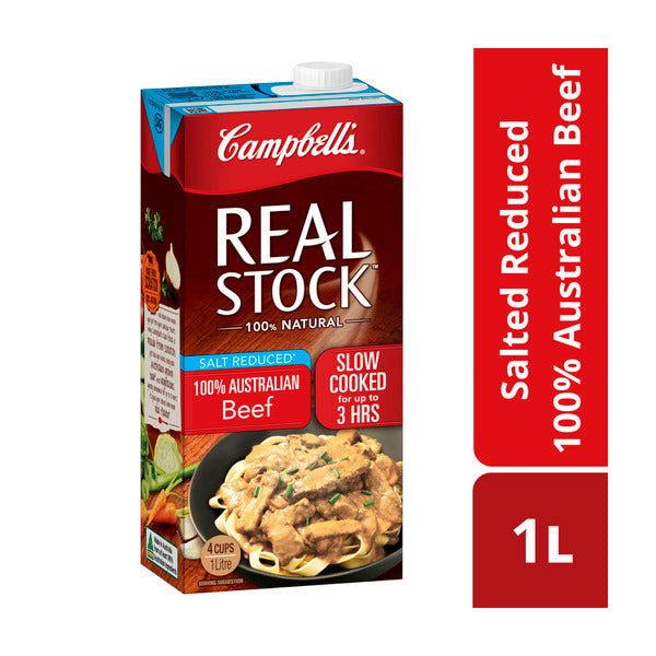 Campbell's Real Stock Beef Stock Salt Reduced | 1L