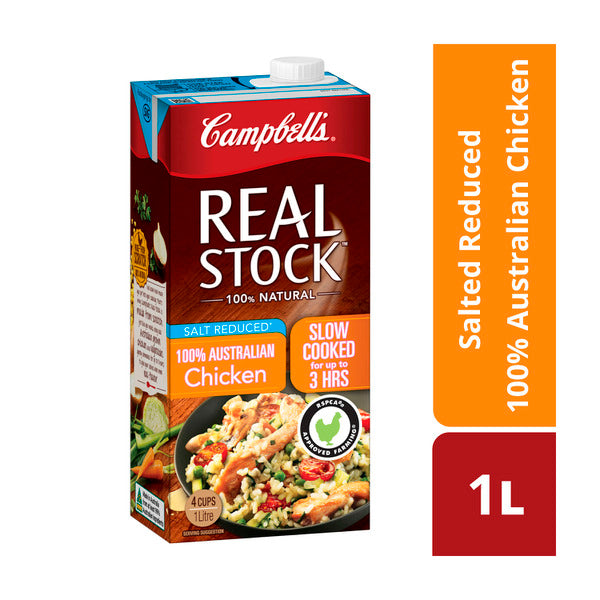 Campbell's Real Stock Chicken Stock Salt Reduced | 1L
