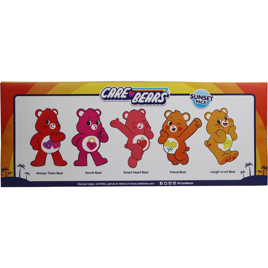 Care Bears Collectors Sunset 5 Pack Plush 25cm