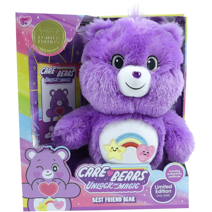 Care Bears Unlock The Magic Limited Edition Plush 35cm - Best Friend Bear