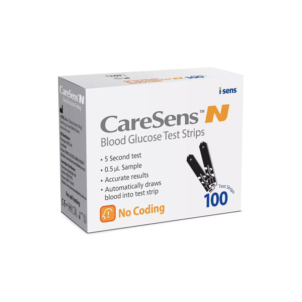 CareSens N Blood Glucose Test Strips 100 Pack