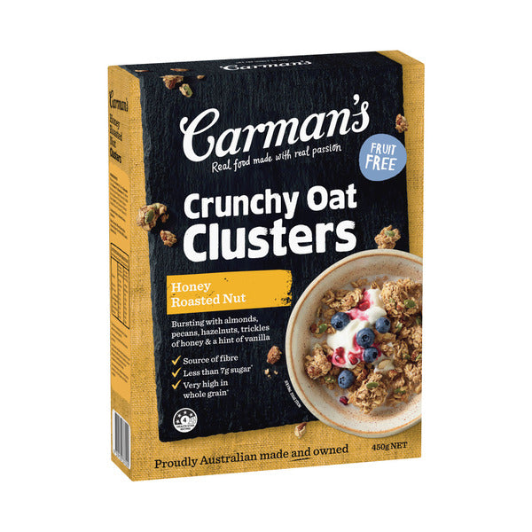 Carman's Clusters Honey Roasted Nuts | 450g