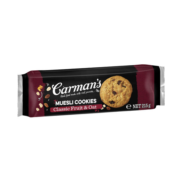 Carmans Muesli Cookies Fruit Oat | 215g