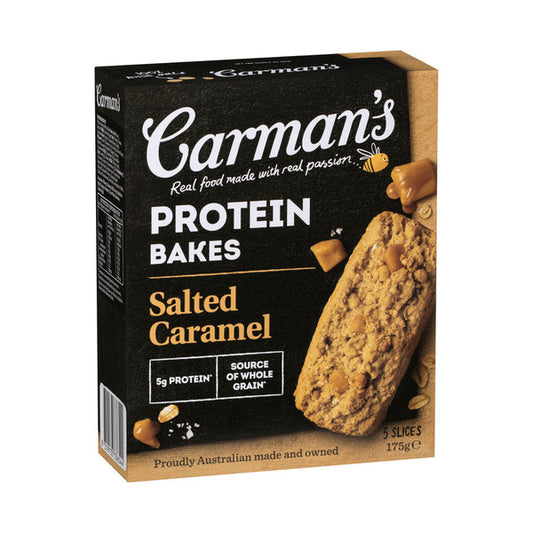 Carmans Protein Bakes Salted Caramel 5 Pack | 175g