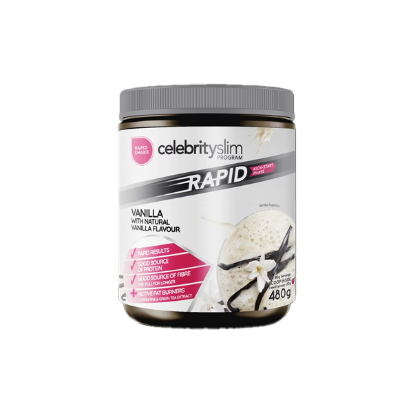 Celebrity Slim Rapid Vanilla Shake 480g