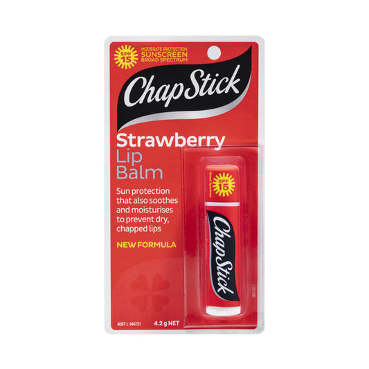 Chapstick Strawberry Lip Balm SPF 15 | 4.2g
