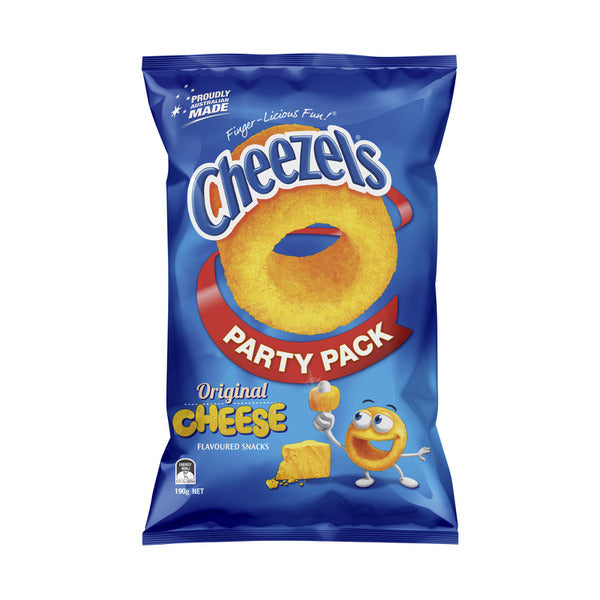 Chezza Snacks Cheezels Cheese Snacks | 190g – Shop & Dispatch