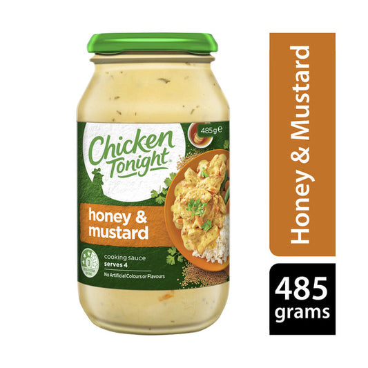 Chicken Tonight Golden Honey Mustard with Carrot & Onions Simmer Sauce | 485g