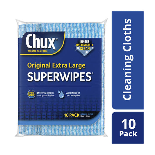 Chux Giant Superwipes Cloth | 10 pack