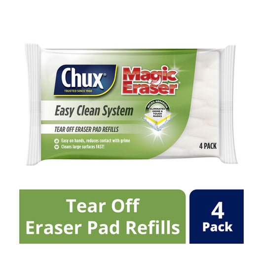 Chux Magic Eraser Easy Clean Refill | 4 pack