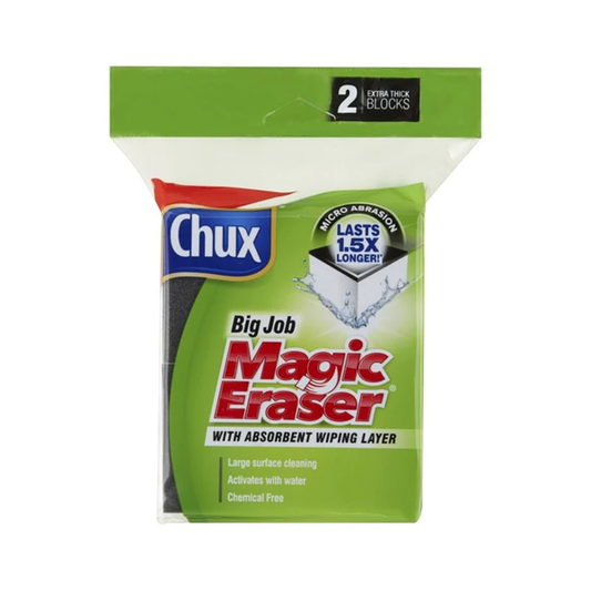 Chux Magic Eraser Extra Thick Cleaner Block | 2 pack