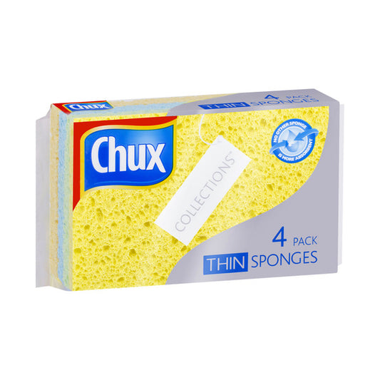 Chux Thin Sponges Collections | 4 pack