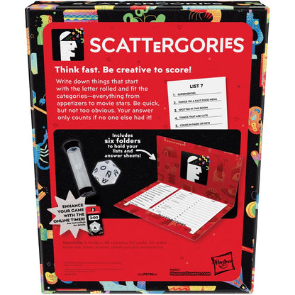 Classic Scattergories Game