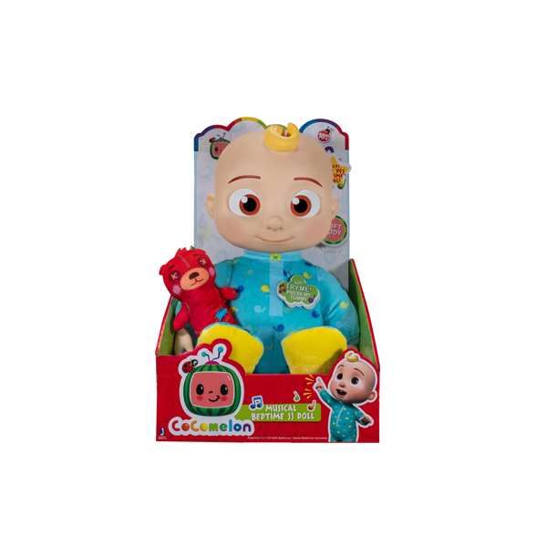 CoComelon Musical Bedtime JJ Doll Plush 23.5cm