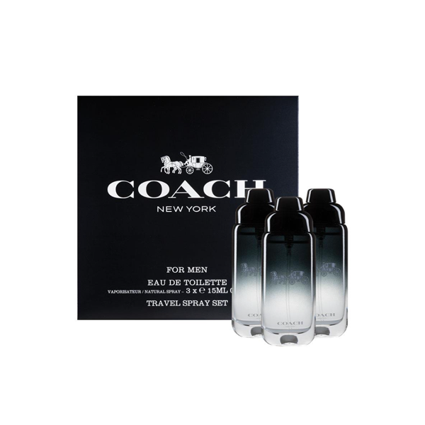 Coach By Coach For Men Eau De Toilette 15ml Mini Set