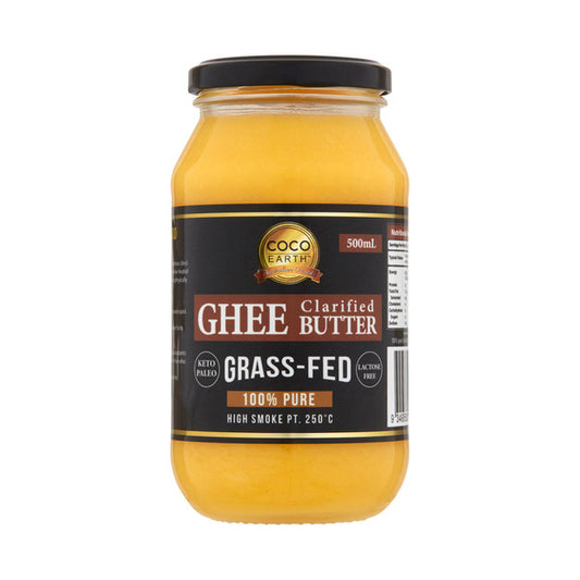 Coco Earth Grass Fed Ghee Butter | 500mL