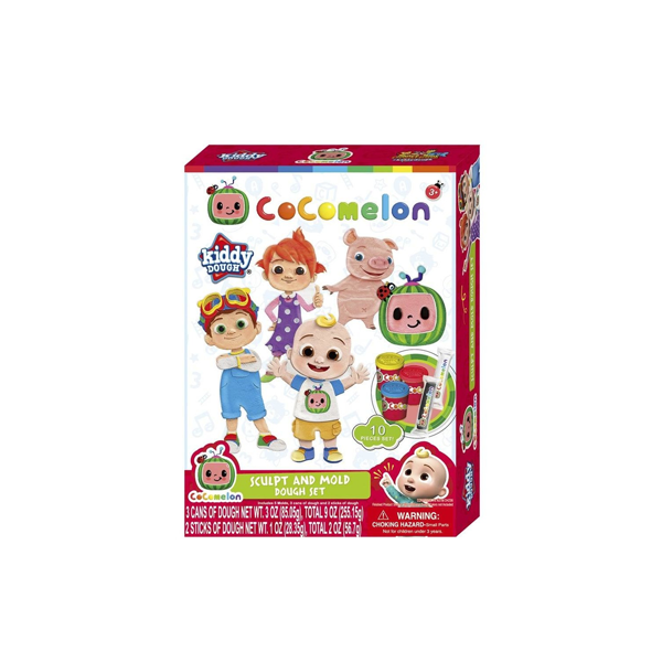 Cocomelon Kiddy Dough Molding Kit