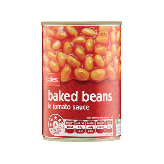 Coles Baked Beans | 425g