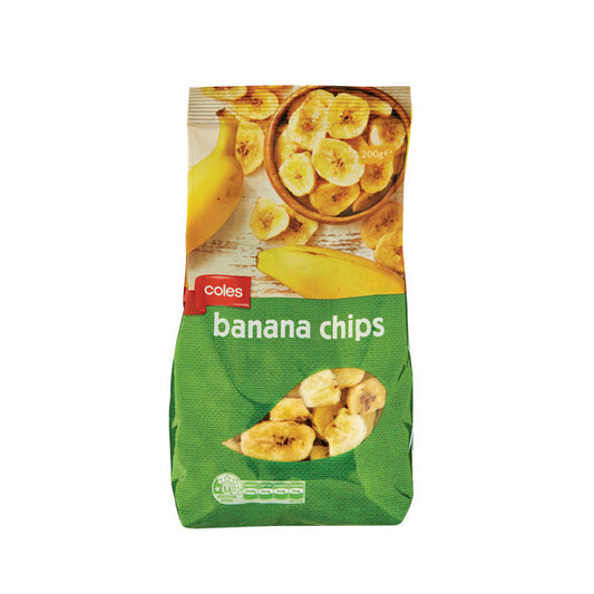 Coles Banana Chips | 200g