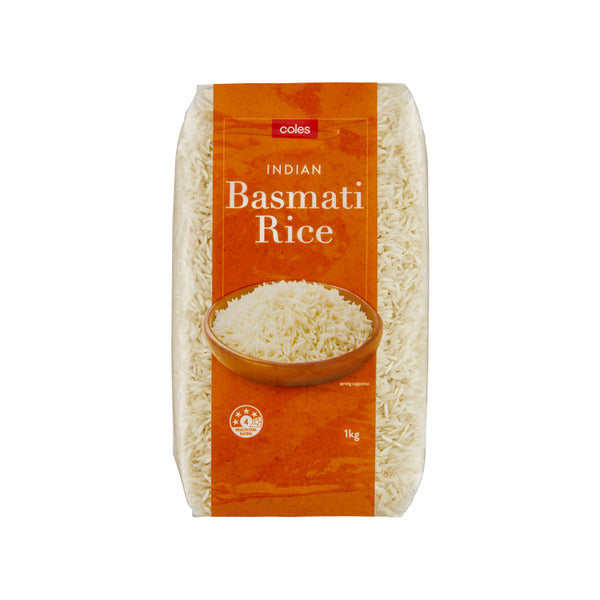 Coles Basmati Rice | 1kg – Shop & Dispatch
