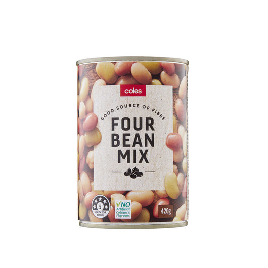 Coles Beans 4 Bean Mix | 420g