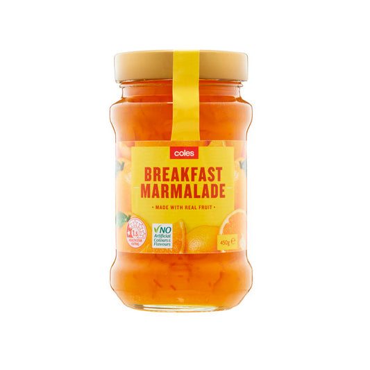 Coles Breakfast Marmalade | 450g