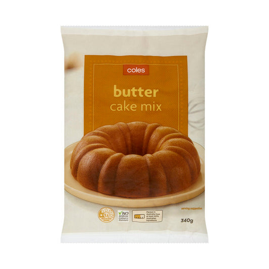Coles Butter Cake Mix | 340g x 2 Pack