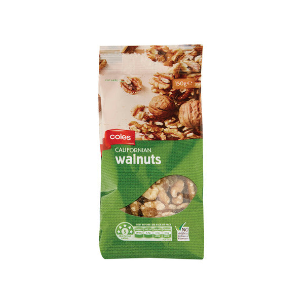 Coles Californian Walnuts | 150g – Shop & Dispatch