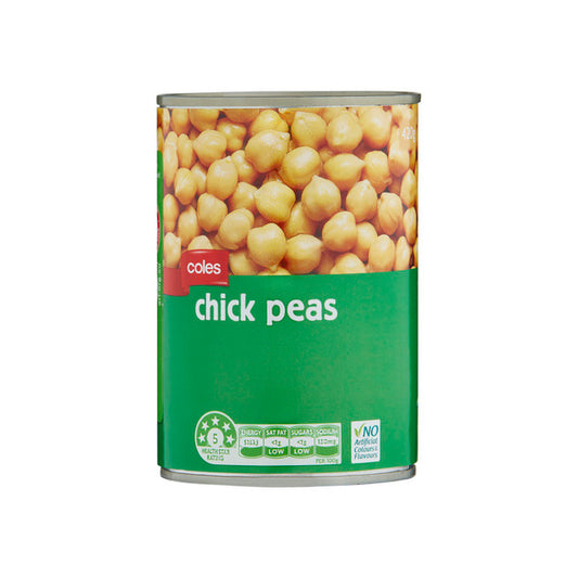 Coles Chick Peas | 420g