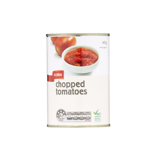 Coles Chopped Tomatoes Canned | 400g