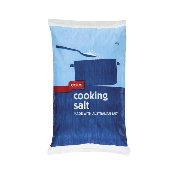Coles Cooking Salt | 2 kg – Shop & Dispatch