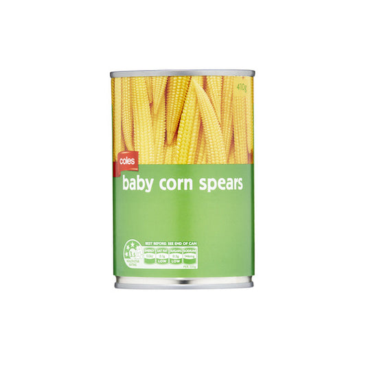 Coles Corn Spears Young | 410g