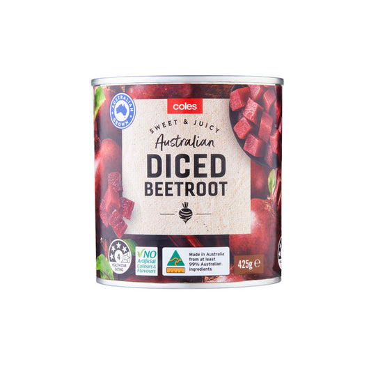 Coles Diced Beetroot | 425g