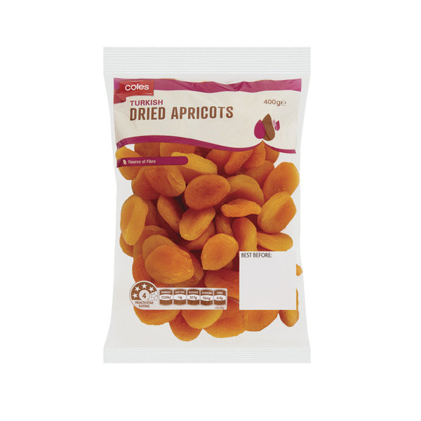 Coles Dried Apricots 400g Shop & Dispatch