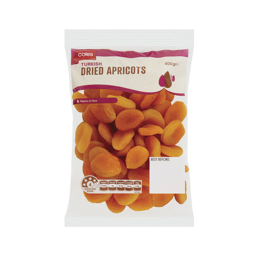 Coles Dried Apricots | 400g