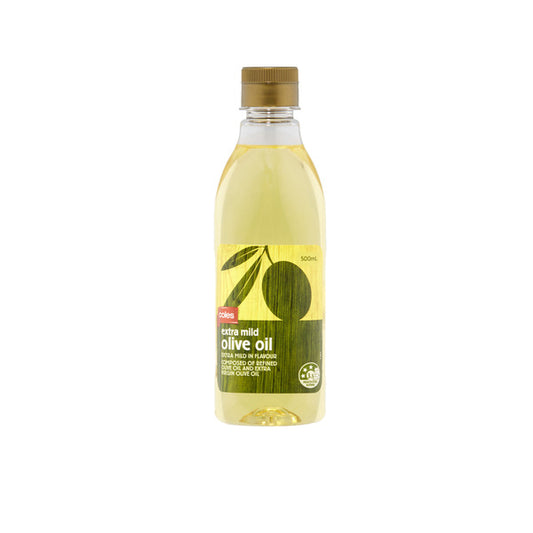 Coles Extra Mild Olive Oil | 500mL