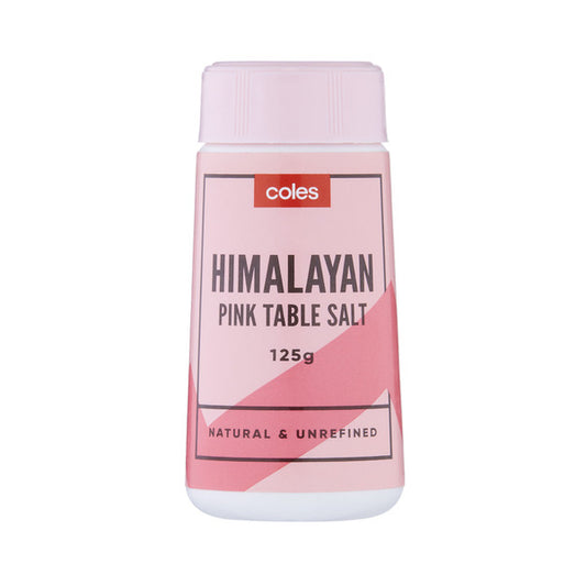 Coles Himalayan Pink Fine Salt Shaker | 125g