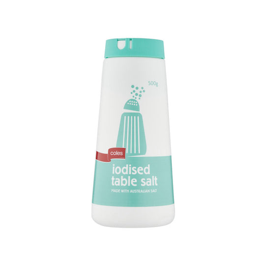 Coles Iodised Table Salt | 500g