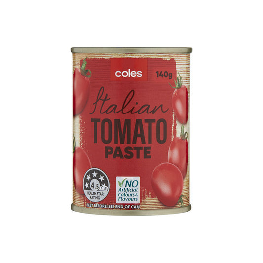 Coles Italian Tomato Paste | 140g