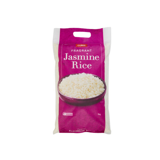 Coles Jasmine Rice | 5kg