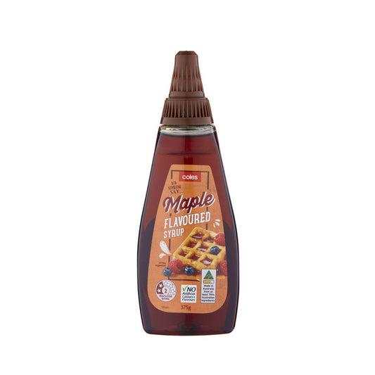 Coles Maple Flavoured Syrup | 375g
