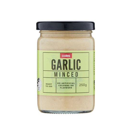 Coles Minced Garlic | 250g