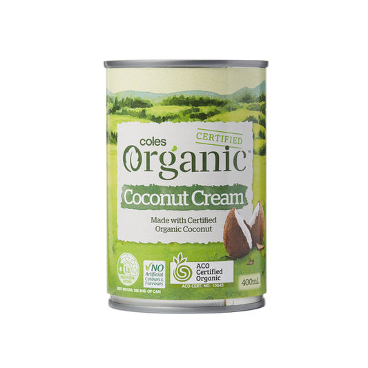 Coles Organic Coconut Cream | 400mL