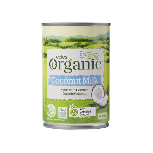 Coles Organic Coconut Milk | 400mL