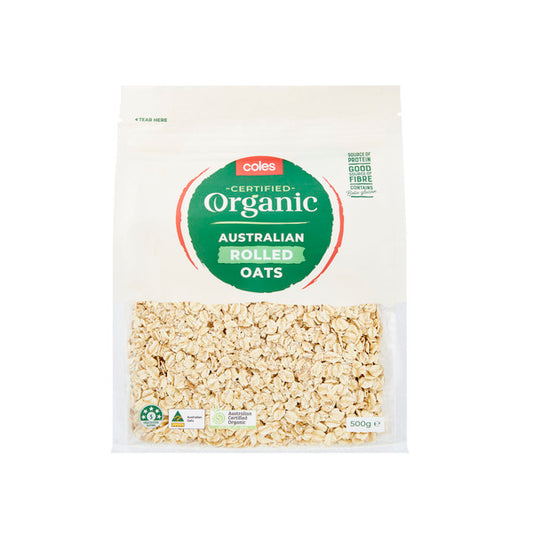 Coles Organic Rolled Oats | 500g
