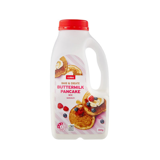 Coles Pancake Shake Mix Buttermilk | 350g