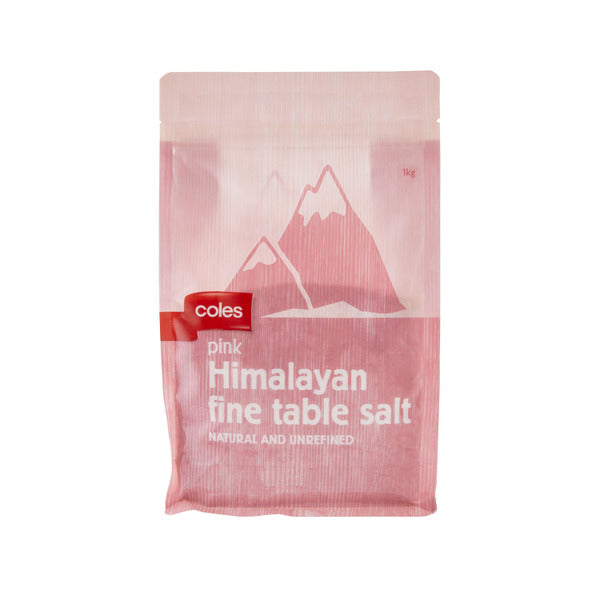 Coles Pink Fine Himalayan Salt | 1kg