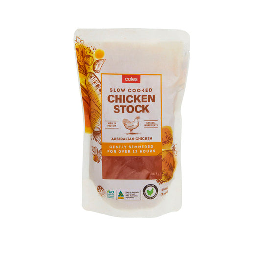 Coles Premium Chicken Stock | 500mL