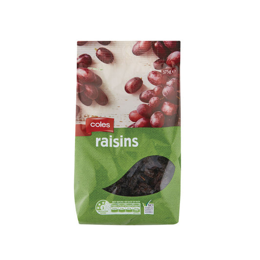 Coles Raisins | 375g
